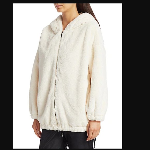 n: PHILANTHROPY NWT Plush Faux Fur Hooded Jacket - Picture 5 of 6